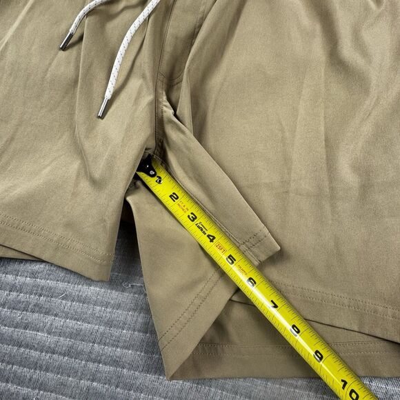 Wowie Sapien 2.0 Short Men XXL Tan Stretch Drawsting 5" Performance Aztec - Picture 3 of 9